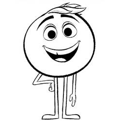 Dibujo para colorear: The Emoji Movie (Películas de Animación) #198977 - Dibujos para Colorear e Imprimir Gratis