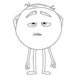Dibujo para colorear: The Emoji Movie (Películas de Animación) #198985 - Dibujos para Colorear e Imprimir Gratis