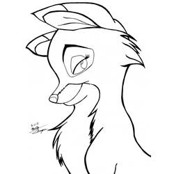 Dibujo para colorear: The Fox y the Hound (Películas de Animación) #132918 - Dibujos para Colorear e Imprimir Gratis