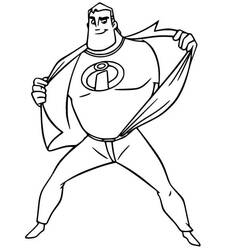 Dibujo The Incredibles (Películas de Animación) #179695 para imprimir y colorear