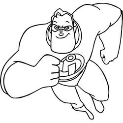 Dibujo The Incredibles (Películas de Animación) #179724 para imprimir y colorear
