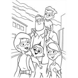 Dibujo The Incredibles (Películas de Animación) #179727 para imprimir y colorear