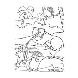 Dibujo para colorear: The Jungle Book (Películas de animación) #130117 - Dibujos para Colorear e Imprimir Gratis