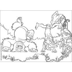 Dibujo para colorear: The Jungle Book (Películas de animación) #130119 - Dibujos para Colorear e Imprimir Gratis