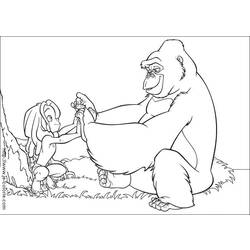 Dibujo para colorear: The Jungle Book (Películas de animación) #130164 - Dibujos para Colorear e Imprimir Gratis