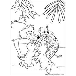 Dibujo para colorear: The Jungle Book (Películas de animación) #130165 - Dibujos para Colorear e Imprimir Gratis