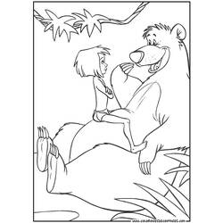 Dibujo para colorear: The Jungle Book (Películas de animación) #130166 - Dibujos para Colorear e Imprimir Gratis