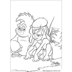 Dibujo para colorear: The Jungle Book (Películas de animación) #130169 - Dibujos para Colorear e Imprimir Gratis