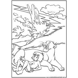 Dibujo para colorear: The Jungle Book (Películas de animación) #130213 - Dibujos para Colorear e Imprimir Gratis