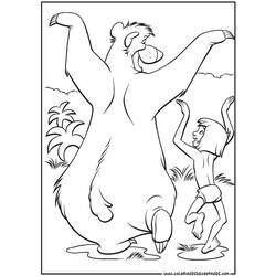 Dibujo para colorear: The Jungle Book (Películas de animación) #130222 - Dibujos para Colorear e Imprimir Gratis