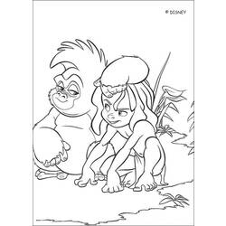 Dibujo para colorear: The Jungle Book (Películas de animación) #130276 - Dibujos para Colorear e Imprimir Gratis