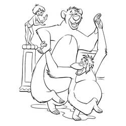 Dibujo The Jungle Book (Películas de Animación) #202976 para imprimir y colorear