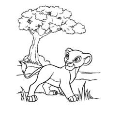 Dibujo para colorear: The Lion King (Películas de animación) #73621 - Dibujos para Colorear e Imprimir Gratis