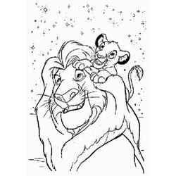 Dibujo para colorear: The Lion King (Películas de animación) #73642 - Dibujos para Colorear e Imprimir Gratis