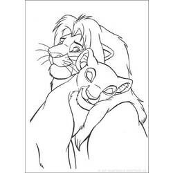 Dibujo para colorear: The Lion King (Películas de animación) #73690 - Dibujos para Colorear e Imprimir Gratis