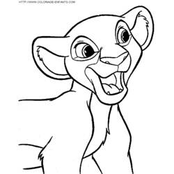 Dibujo para colorear: The Lion King (Películas de animación) #73707 - Dibujos para Colorear e Imprimir Gratis