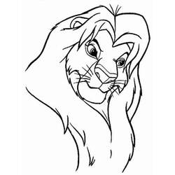 Dibujo para colorear: The Lion King (Películas de animación) #73741 - Dibujos para Colorear e Imprimir Gratis