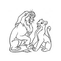 Dibujo para colorear: The Lion King (Películas de animación) #73778 - Dibujos para Colorear e Imprimir Gratis