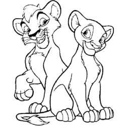 Dibujo para colorear: The Lion King (Películas de animación) #73791 - Dibujos para Colorear e Imprimir Gratis