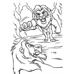 Dibujo para colorear: The Lion King (Películas de animación) #73836 - Dibujos para Colorear e Imprimir Gratis