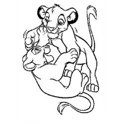 Dibujo para colorear: The Lion King (Películas de animación) #73972 - Dibujos para Colorear e Imprimir Gratis
