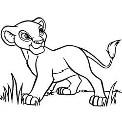 Dibujo para colorear: The Lion King (Películas de animación) #74012 - Dibujos para Colorear e Imprimir Gratis