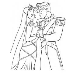 Dibujo para colorear: The Princess y the Frog (Películas de Animación) #208969 - Dibujos para Colorear e Imprimir Gratis