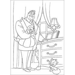 Dibujo para colorear: The Princess y the Frog (Películas de Animación) #208972 - Dibujos para Colorear e Imprimir Gratis