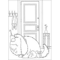 Dibujo para colorear: The Secret Life of Pets (Películas de Animación) #206624 - Dibujos para Colorear e Imprimir Gratis