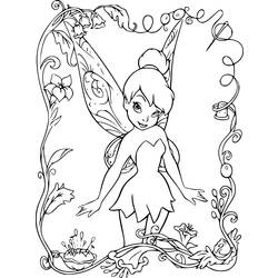 Dibujo para colorear: Tinker Bell (Películas de animación) #170481 - Dibujos para Colorear e Imprimir Gratis