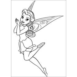 Dibujo para colorear: Tinker Bell (Películas de animación) #170495 - Dibujos para Colorear e Imprimir Gratis