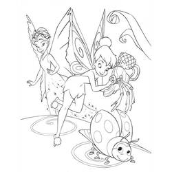 Dibujo para colorear: Tinker Bell (Películas de animación) #170499 - Dibujos para Colorear e Imprimir Gratis