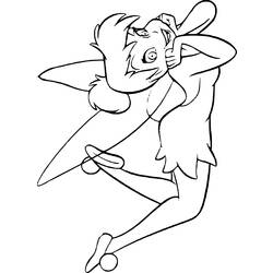 Dibujo para colorear: Tinker Bell (Películas de animación) #170504 - Dibujos para Colorear e Imprimir Gratis