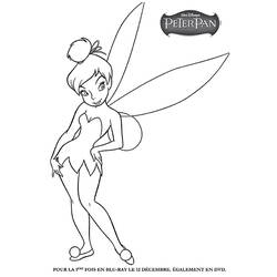 Dibujo para colorear: Tinker Bell (Películas de animación) #170551 - Dibujos para Colorear e Imprimir Gratis