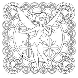 Dibujo para colorear: Tinker Bell (Películas de animación) #170552 - Dibujos para Colorear e Imprimir Gratis