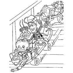 Dibujo para colorear: Toy Story (Películas de animación) #72390 - Dibujos para Colorear e Imprimir Gratis