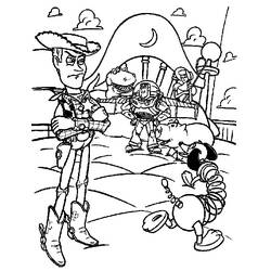 Dibujo para colorear: Toy Story (Películas de animación) #72402 - Dibujos para Colorear e Imprimir Gratis