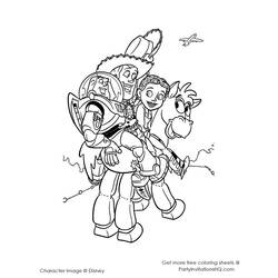 Dibujo para colorear: Toy Story (Películas de animación) #72456 - Dibujos para Colorear e Imprimir Gratis