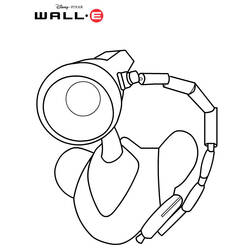 Dibujo para colorear: Wall-E (Películas de animación) #132028 - Dibujos para Colorear e Imprimir Gratis