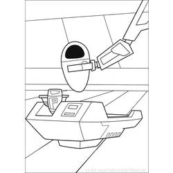 Dibujo para colorear: Wall-E (Películas de animación) #132050 - Dibujos para Colorear e Imprimir Gratis