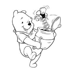 Dibujo para colorear: Winnie the Pooh (Películas de animación) #28626 - Dibujos para Colorear e Imprimir Gratis