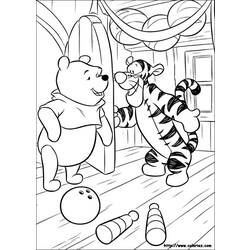 Dibujo para colorear: Winnie the Pooh (Películas de animación) #28641 - Dibujos para Colorear e Imprimir Gratis