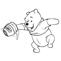 Dibujo para colorear: Winnie the Pooh (Películas de animación) #28687 - Dibujos para Colorear e Imprimir Gratis