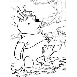 Dibujo para colorear: Winnie the Pooh (Películas de animación) #28689 - Dibujos para Colorear e Imprimir Gratis