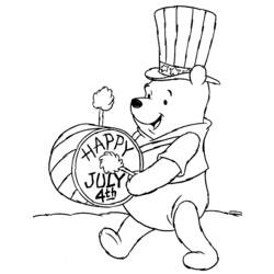 Dibujo para colorear: Winnie the Pooh (Películas de animación) #28691 - Dibujos para Colorear e Imprimir Gratis