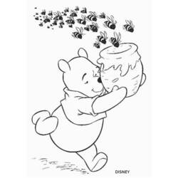 Dibujo para colorear: Winnie the Pooh (Películas de animación) #28697 - Dibujos para Colorear e Imprimir Gratis