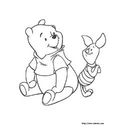 Dibujo para colorear: Winnie the Pooh (Películas de animación) #28700 - Dibujos para Colorear e Imprimir Gratis