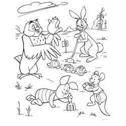 Dibujo para colorear: Winnie the Pooh (Películas de animación) #28715 - Dibujos para Colorear e Imprimir Gratis