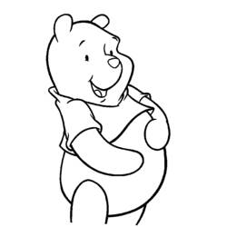 Dibujo para colorear: Winnie the Pooh (Películas de animación) #28720 - Dibujos para Colorear e Imprimir Gratis