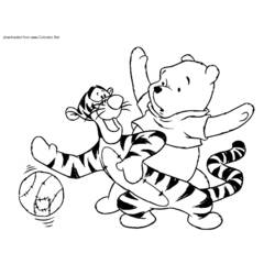 Dibujo para colorear: Winnie the Pooh (Películas de animación) #28728 - Dibujos para Colorear e Imprimir Gratis
